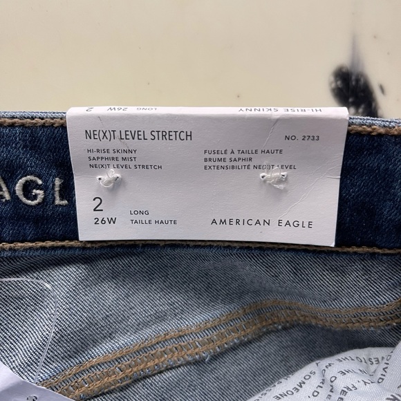 NWT American Eagle Hi Rise Skinny Jeans - Picture 4 of 9